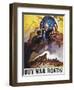 World War Ii Bond Poster-Newell Convers Wyeth-Framed Giclee Print