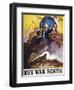 World War Ii Bond Poster-Newell Convers Wyeth-Framed Giclee Print