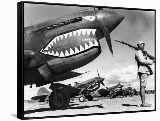 World War II: China, 1943-null-Framed Stretched Canvas