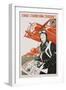 World War Ii-Era Soviet Poster Depicting a Pilot and Bombers-null-Framed Giclee Print