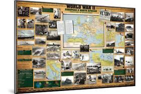 World War II - European and North African Theaters of Operations-null-Mounted Art Print