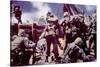 World War II, Marines Invading Tarawa, 1943-null-Stretched Canvas
