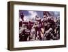 World War II, Marines Invading Tarawa, 1943-null-Framed Photo