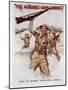 World War II, Marines Recruiting Poster, 1942-James Montgomery Flagg-Mounted Art Print