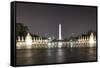 World War Ii Memorial at Night-demerzel21-Framed Stretched Canvas