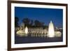 World War II Memorial Nigh), Washington, D.C.-Carol Highsmith-Framed Art Print