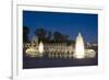 World War II Memorial Nigh), Washington, D.C.-Carol Highsmith-Framed Art Print