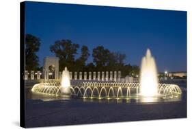 World War II Memorial Nigh), Washington, D.C.-Carol Highsmith-Stretched Canvas