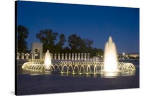 World War II Memorial Nigh), Washington, D.C.-Carol Highsmith-Stretched Canvas