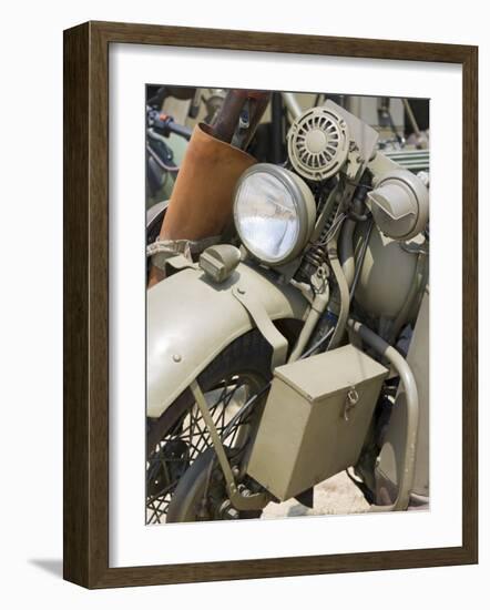 World War II Military Show, Arlington Fly-in, Arlington, Washington, USA-William Sutton-Framed Photographic Print