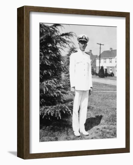 World War II Naval Medical Officer, Ca. 1945-null-Framed Photographic Print