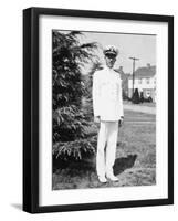 World War II Naval Medical Officer, Ca. 1945-null-Framed Photographic Print