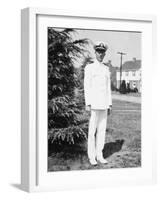 World War II Naval Medical Officer, Ca. 1945-null-Framed Photographic Print