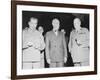 World War II Photo of Joseph Stalin, Harry Truman and Winston Churchill-null-Framed Photographic Print
