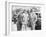 World War II Photo of President Harry Truman Talking to General Eisenhower and Hickey-null-Framed Photographic Print