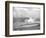 World War II Photo of RMS Queen Mary Arriving in New York Harbor-null-Framed Art Print