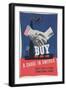 World War Ii Poster, Buy a Share in America-null-Framed Giclee Print
