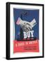 World War II Poster, Buy Bonds-null-Framed Art Print