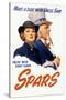 World War II Poster of a Female Coast Guard Cadet and Uncle Sam-null-Stretched Canvas