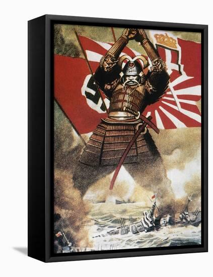 World War Ii: Poster-null-Framed Stretched Canvas