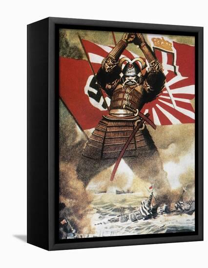 World War Ii: Poster-null-Framed Stretched Canvas