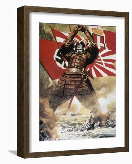 World War Ii: Poster-null-Framed Giclee Print