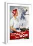 World War Ii Poster-null-Framed Giclee Print