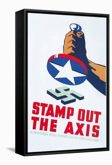 World War II Propaganda Poster-null-Framed Stretched Canvas