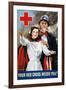 World War Ii: Red Cross-James Montgomery Flagg-Framed Giclee Print