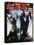 World War Ii: Soviet Poster-null-Framed Stretched Canvas