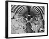World War II, U.S. Paratroopers Awaiting Orders to Jump During Maneuvers over England, 1942-null-Framed Photo