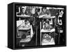 World War II, USN Sailors in Bunks, 1943-Science Source-Framed Stretched Canvas