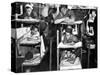 World War II, USN Sailors in Bunks, 1943-Science Source-Stretched Canvas