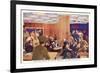 World War II USO Center, New York City-null-Framed Premium Giclee Print