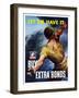 World War II War Bonds Poster Art-null-Framed Art Print