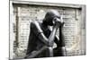 World War Monument, Sculpture, 'PrŸfung', Memorial St. Nikolai, Old Town, Hamburg, Germany-Axel Schmies-Mounted Photographic Print