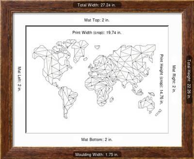 world wire map 5 art naxart allposters com