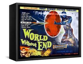 World Without End, Bottom Left: Nancy Gates, 1956-null-Framed Stretched Canvas