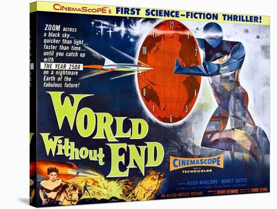 World Without End, Bottom Left: Nancy Gates, 1956-null-Stretched Canvas