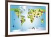 World-millaus-Framed Art Print