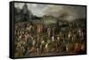 Worldly and Ecclesiastical Abuses-Gillis Mostaert-Framed Stretched Canvas