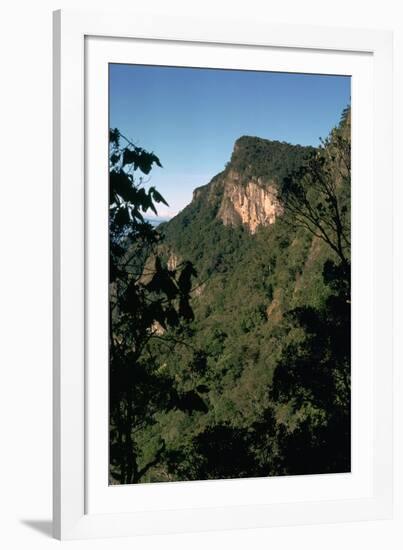 Worlds End Drop in Sri Lanka-CM Dixon-Framed Photographic Print