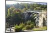 Worlds First Iron Bridge Spans the Banks of the River Severn, Shropshire, England-Peter Barritt-Mounted Photographic Print