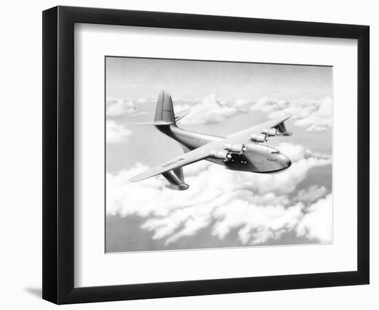 Worlds Largest Flying Boat, the New Martin Mars-null-Framed Photographic Print