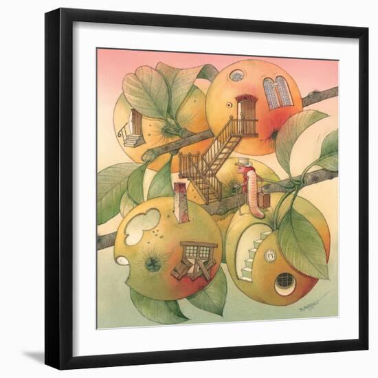 Worm, 2006-Kestutis Kasparavicius-Framed Giclee Print