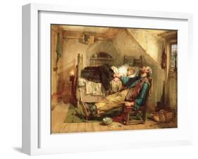 Worn Out, 1868-Thomas Faed-Framed Giclee Print