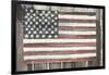 Worn Wooden American Flag, Fire Island, New York-Julien McRoberts-Framed Photographic Print