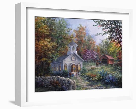 Worship in the Country-Nicky Boehme-Framed Giclee Print