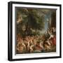 Worship of Venus, C.1635-Peter Paul Rubens-Framed Giclee Print