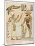 Worshipped by the Pharaoh Ramses IV-S. Pollaroli-Mounted Art Print